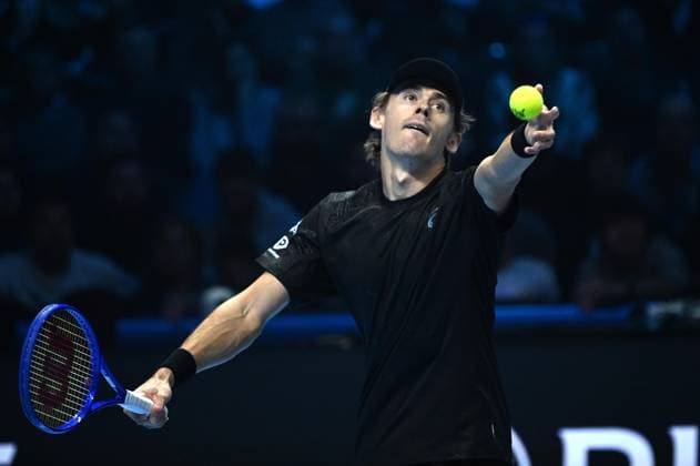 Foto IPP Massimo Rana Torino 11-11-2025 Tennis ATP, Tennis Herren Finals 2025 nella foto alex de minaur Italy Photo Press - World Copyright italy ITALY  Copyright: xR4924_italyphotopressx
