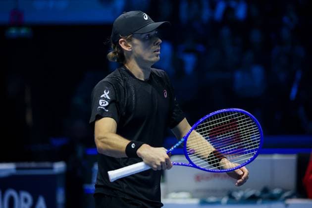 Alex de Minaur (AUS) during Nitto ATP, Tennis Herren Finals 2025, International Tennis match in Turin, Italy, November 11 2025  Copyright: xRobertaxCorradin IPAxSportx xipa-agency.netx xx IPA_67841051 IPA_Agency_IPA67841051