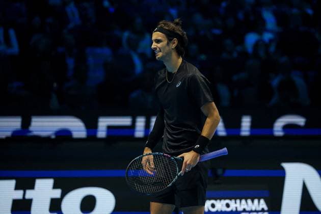 TENNIS - Internazionali di Tennis - Nitto ATP, Tennis Herren Finals 2025 Lorenzo Musetti (ITA) during Nitto ATP Finals 2025, International Tennis match in Turin, Italy, November 11 2025 Turin Italy  Copyright: xIPAxSport ABACAx
