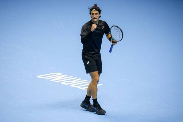 TENNIS - Internazionali di Tennis - Nitto ATP, Tennis Herren Finals 2025 Lorenzo Musetti (ITA) during Nitto ATP Finals 2025, International Tennis match in Turin, Italy, November 11 2025 Turin Italy  Copyright: xIPAxSport ABACAx