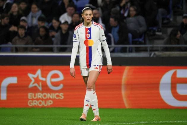 Lyon, France 11 November 2025 Champions League Women 2025 2026 OL Lyonnes vs VfL Wolfsburg In the picture Jule Brand OL Groupama Stadium Copyright: xFotostandx xFantinix