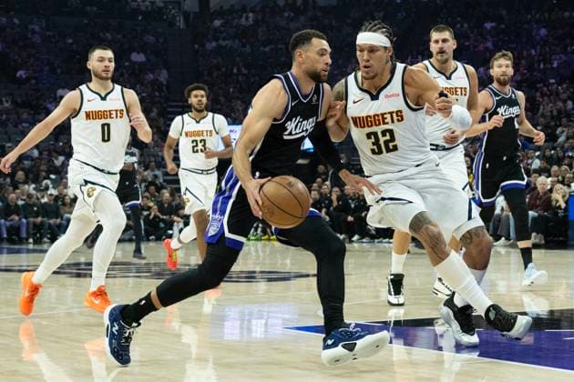 Basketball, NBA, Sacramento Kings - Denver Nuggets