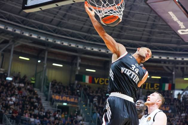 34 Jallow Karim Virtus Bologna BASKETBALL-EUROLEAGUE - match Virtus Bologna - Anadolu Efes Istanbul 11-11-2025 during Virtus Bologna vs Anadolu Efes, Basketball Euroleague match in Bologna, Italy, November 11 2025  Copyright: xValentinoxOrsini IPAxSportx xipa-agency.netx xx IPA_67854009 IPA_Agency_IPA67854009
