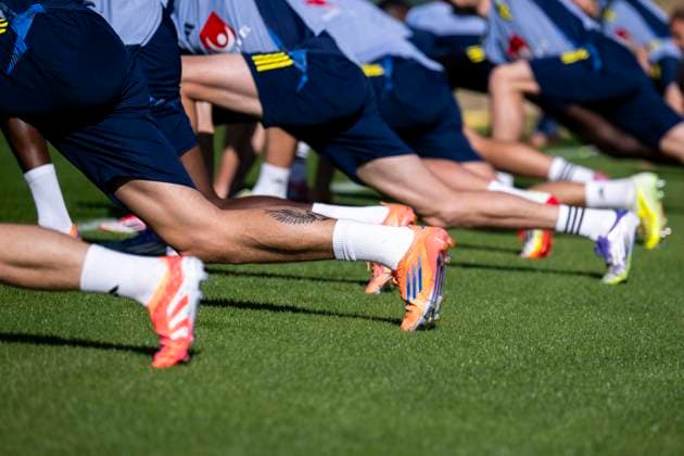 MARBELLA, SPAIN, 20251112 The national football team is training outside Marbella ahead of the World Cup qualifier against Switzerland later this week MARBELLA SPAIN x10050x  Copyright: xPontusxLundahl TTx FOTBOLLSLANDSLAGET TRÄNING