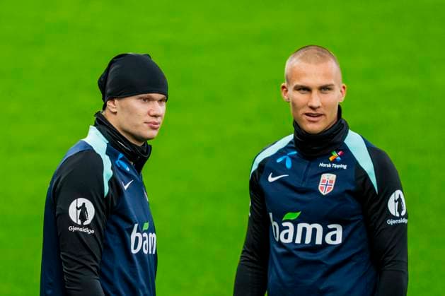 Football, Norway national team training