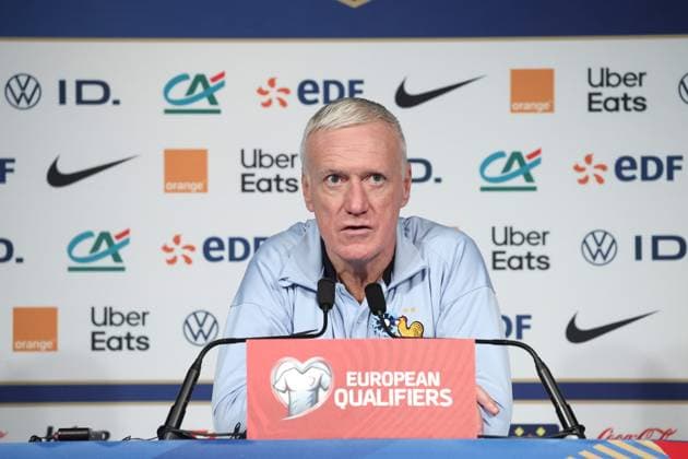 Football, France national team, Press conference