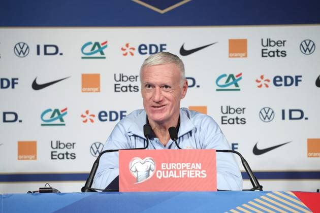 Football, France national team press conference
