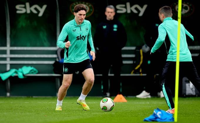 Football, National Team Ireland Training
