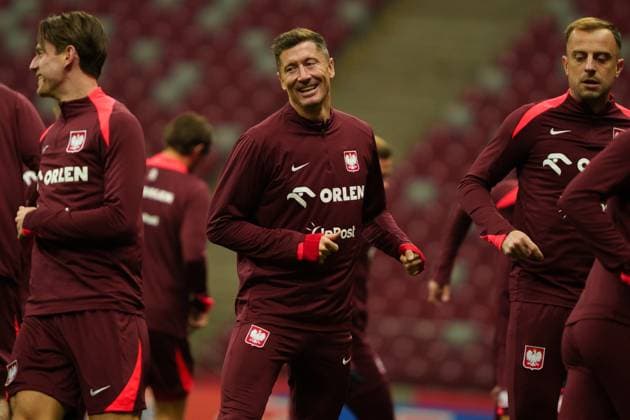 Football, Poland national team, Training
