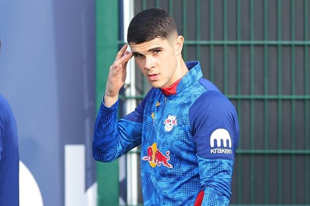 Training RB Leipzig Bundesliga Leipzig, 12 11 2025, Training center at Cottaweg, Season 2025 2026, Football, Men, 1 Bundesliga , Training RB Leipzig , In the picture Kosta Nedeljkovic ,