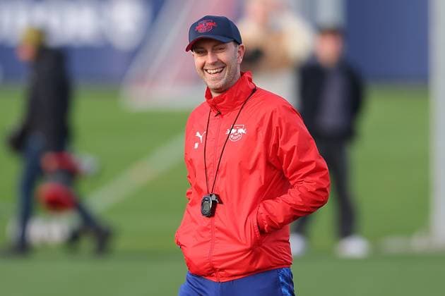 Training RB Leipzig Bundesliga Leipzig, 12 11 2025, Training center at Cottaweg, Season 2025 2026, Football, Men, 1 Bundesliga , Training RB Leipzig , In the picture coach Ole Werner ,