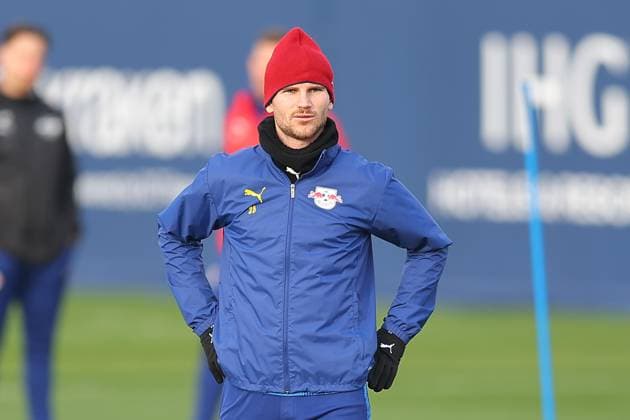 Training RB Leipzig Bundesliga Leipzig, 12 11 2025, Training center at Cottaweg, Season 2025 2026, Football, Men, 1 Bundesliga , Training RB Leipzig , In the picture Timo Werner ,