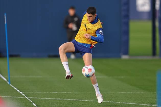 Training RB Leipzig Bundesliga Leipzig, 12 11 2025, Training center at Cottaweg, Season 2025 2026, Football, Men, 1 Bundesliga , Training RB Leipzig , In the picture Kosta Nedeljkovic ,