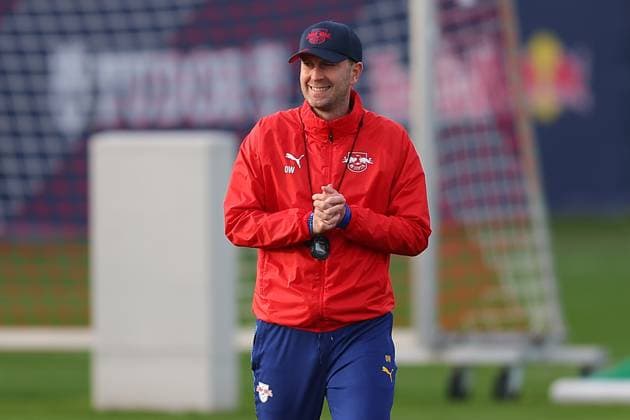 Training RB Leipzig Bundesliga Leipzig, 12 11 2025, Training center at Cottaweg, Season 2025 2026, Football, Men, 1 Bundesliga , Training RB Leipzig , In the picture coach Ole Werner ,