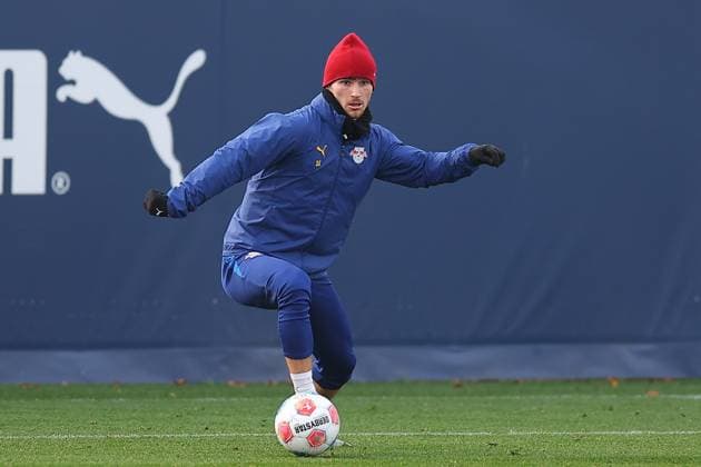 Training RB Leipzig Bundesliga Leipzig, 12 11 2025, Training center at Cottaweg, Season 2025 2026, Football, Men, 1 Bundesliga , Training RB Leipzig , In the picture Timo Werner ,