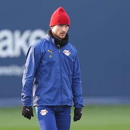 Training RB Leipzig Bundesliga Leipzig, 12 11 2025, Training center at Cottaweg, Season 2025 2026, Football, Men, 1 Bundesliga , Training RB Leipzig , In the picture Timo Werner ,