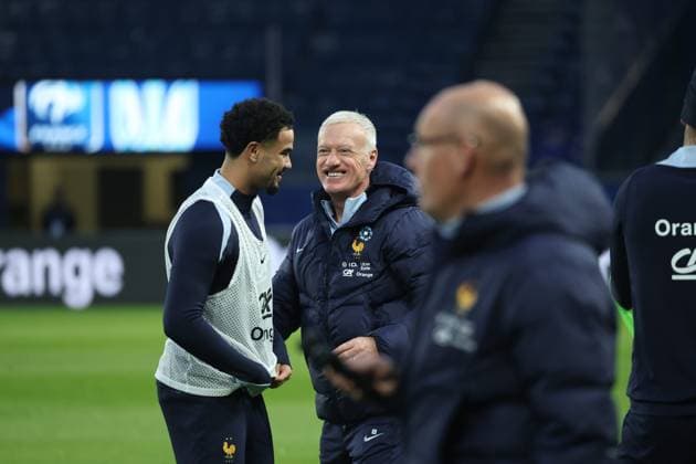 Football, France national team, Training