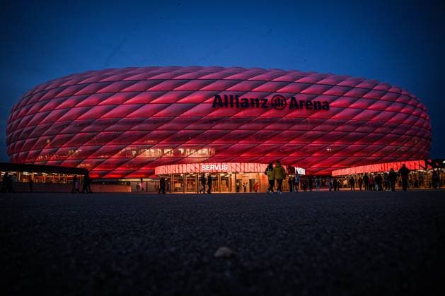 general view outside the stadium during the UEFA Women s Champions League 2025 26 league phase match between FC Bayern München and Arsenal FC at Allianz Arena on November 12, 2025 in Munich, Germany. (Photo by Harry Langer DeFodi Images) general view outside the stadium during the UEFA Women s Champions League 2025 26 league phase match between FC Bayern München and Arsenal FC at Allianz Arena on November 12, 2025 in Munich, Germany Photo by Harry Langer DeFodi Images