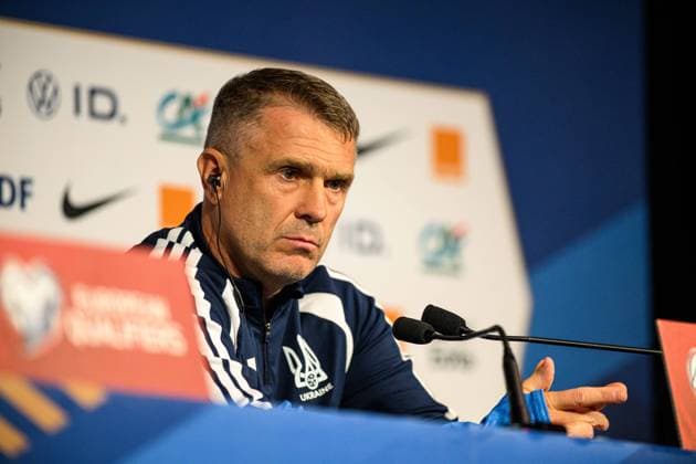 PARIS, FRANCE - 12 NOVEMBER, 2025: Serhiy Rebrov - MD1 The football match the European Qualifiers for the 2026 FIFA World Cup, WM, Weltmeisterschaft, Fussball France vs Ukraine at Parc des Princes.  Copyright: xVITALIIxKLIUIEVx