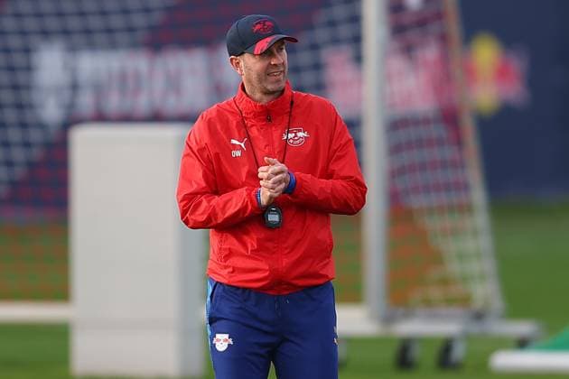 Training RB Leipzig Bundesliga Leipzig, 12 11 2025, Training center at Cottaweg, Season 2025 2026, Football, Men, 1 Bundesliga , Training RB Leipzig , In the picture coach Ole Werner ,