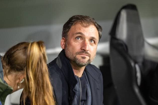 Head coach Jose Barcala FC Bayern Muenchen Frauen , FC Bayern Frauen Muenchen FC Arsenal, Champions League 3 Matchday, 12 11 25 DFB regulations prohibit any use of photographs as image sequences and or quasi video kolbert press Muenchen Bayern Germany Copyright: xkolbert-press UlrichxGamelx