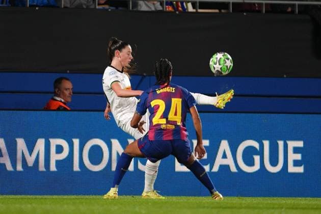 Football, Women, CL, FC Barcelona - Oud-Heverlee Leuven