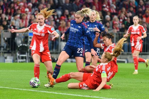 Football, Women, CL, FC Bayern Munich - FC Arsenal