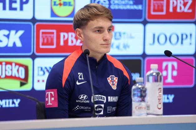 Football, Croatia national team, Press conference