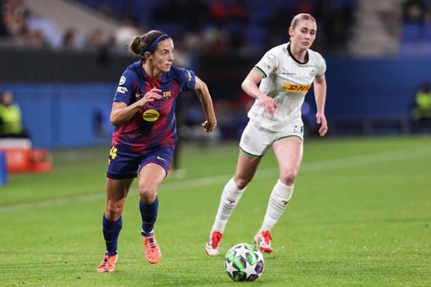 November 12, 2025, Sant Joan Despi, Barcelona, Spain: Aitana Bonmati Conca of FC Barcelona, Barca in action during the UEFA WomenÃ¢â‚¬â ¢s Champions League 2025 26 League Phase MD3, football match played between FC Barcelona and OH Leuven at Johan Cruyff Stadium on November 12, 2025 in Sant Joan Despi, Spain. Sant Joan Despi Spain - ZUMAa181 20251112_zaa_a181_206 Copyright: xJavierxBorregox