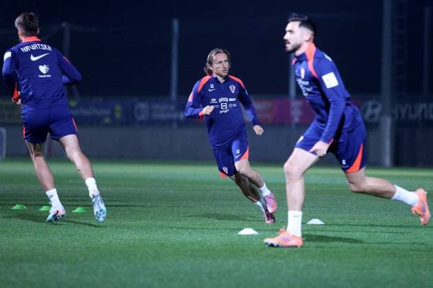 Football, Croatia national team, Training