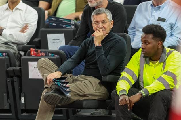 Herbert Hainer FC Bayern Muenchen, President , GER, FC Bayern Basketball vs FC Barcelona, Basketball, Euroleague, Matchday 10, Season 2025 2026, 12 11 2025, GER, FC Bayern Basketball vs FC Barcelona, Basketball, Euroleague, Matchday 10, Season 2025 2026, 12 11 2025 Muenchen Copyright: xEibner-Pressefoto JennixMaulx EP_JML