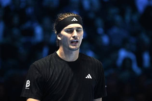 Foto IPP Massimo Rana Torino 12-11-2025 Tennis ATP, Tennis Herren Finals 2025 nella foto alexander zverev Italy Photo Press - World Copyright italy ITALY  Copyright: xR4924_italyphotopressx