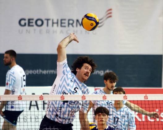 Alexander KING Dachau , He Volleyball Bundesliga 2025 26 TSV Haching Muenchen vs ASV Dachau, Geothermie Arena, Unterhaching, 12 11 25 Copyright: WolfgangxFehrmann