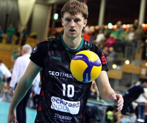 Patrick RUPPRECHT Haching , He Volleyball Bundesliga 2025 26 TSV Haching Muenchen vs ASV Dachau, Geothermie Arena, Unterhaching, 12 11 25 Copyright: WolfgangxFehrmann