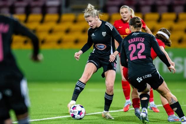 FC Nordsjaelland v Mura, UEFA Women™s Europa Cup, Farum, Denmark Farum, Denmark. 12th, November 2025. Zala Vindisar (19) of Mura seen during the UEFA Women™s Europa Cup match between FC Nordsjaelland and Mura at Right to Dream Park in Farum. Denmark, Farum  Copyright: xGonzalesxPhoto TobiasxJorgensenx
