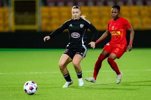 FC Nordsjaelland v Mura, UEFA Women™s Europa Cup, Farum, Denmark Farum, Denmark. 12th, November 2025. Noelle Vilcnik (25) of Mura seen during the UEFA Women™s Europa Cup match between FC Nordsjaelland and Mura at Right to Dream Park in Farum. Denmark, Farum  Copyright: xGonzalesxPhoto TobiasxJorgensenx