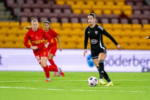 FC Nordsjaelland v Mura, UEFA Women™s Europa Cup, Farum, Denmark Farum, Denmark. 12th, November 2025. Lucija Kos (8) of Mura seen during the UEFA Women™s Europa Cup match between FC Nordsjaelland and Mura at Right to Dream Park in Farum. Denmark, Farum  Copyright: xGonzalesxPhoto TobiasxJorgensenx