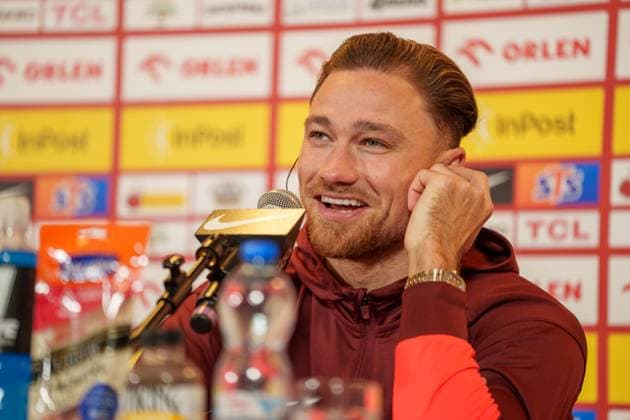 Football, World Cup qualifiers, Poland national team, Press conference