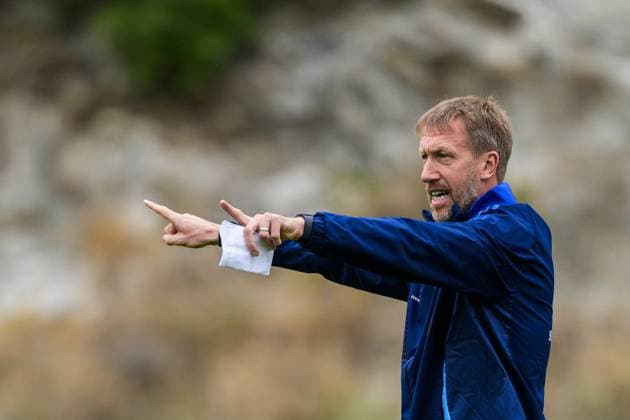 251113 Head coach Graham Potter of the Swedish national football team during a training session on November 13, 2025 in Marbella Photo Joel Marklund BILDBYRAN kod JM JM0748 bbeng fotboll football soccer fotball vm kval fifa world cup qualifier träning practice training sverige sweden sverige a  Copyright: JOELxMARKLUND BB251113JM012