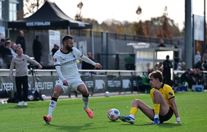 Football, Test match, Borussia Mönchengladbach - K. Lierse SK