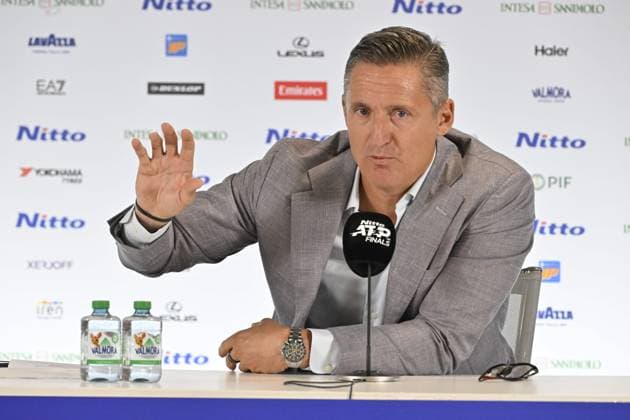 Netto ATP, Tennis Herren finals 2025 Turino - Tennis - Atp - Netto Atp finals 2025 Turino - 12 11 2025 - President Gaudenzi - Atp Tour - Italie Torino  Copyright: xChryslenexCaillaud Pznewsx