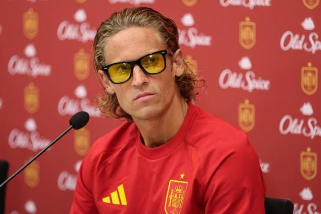 Football, World Cup qualifiers, Spain national team, Press conference