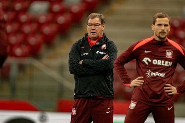 Jan Urban seen during Training session during november 2025 international break of Polish national team, Nationalteam (Kazimierz Koper Ball Raw Images) Warsaw PGE Narodowy Poland Copyright: xKazimierzxKoperx DSC02467
