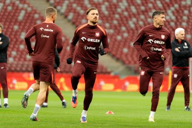 Matty Cash seen during Training session during november 2025 international break of Polish national team, Nationalteam (LukaszGermaniuk Ball Raw Images) Warsaw PGE Narodowy Poland Copyright: xLukaszxGermaniukx 251113WSZ13