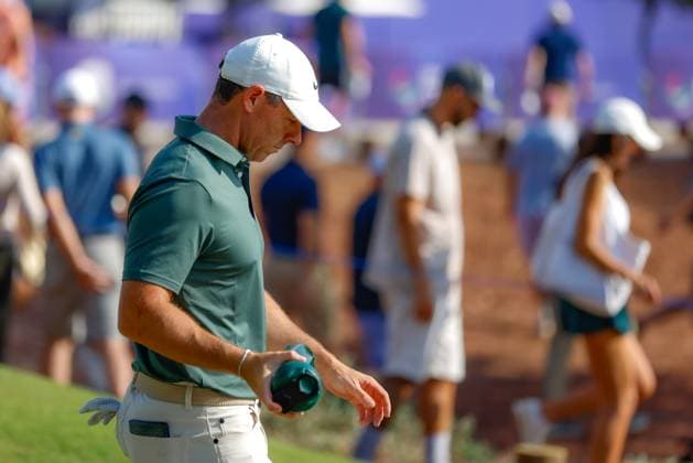 DUBAI, UNITED ARAB EMIRATES - 13.11.2025: Rory MCILROY (NIR) DP World Tour Championship Dubai at Jumeirah Golf Estates on November 13, 2025 in Dubai, United Arab Emirates.