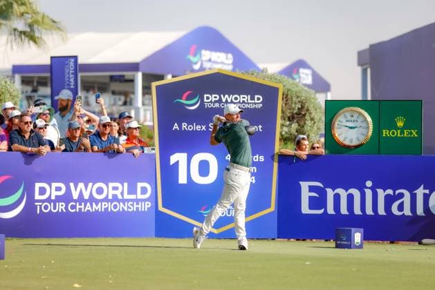 DUBAI, UNITED ARAB EMIRATES - 13.11.2025: Rory MCILROY (NIR) DP World Tour Championship Dubai at Jumeirah Golf Estates on November 13, 2025 in Dubai, United Arab Emirates.