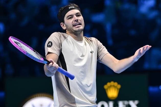 Dc Torino 13 11 2025 - ATP, Tennis Herren Finals Domenico Cippitelli Image nella foto: Taylor Fritz 