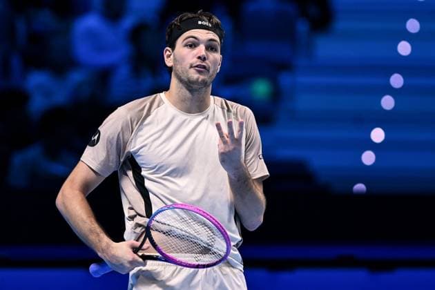 Dc Torino 13 11 2025 - ATP, Tennis Herren Finals Domenico Cippitelli Image nella foto: Taylor Fritz 