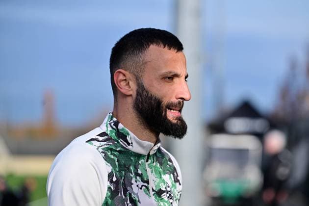 13 11 2025 Moenchengladbach Football, Men, Season 2025 2026, Test match Borussia Moenchengladbach vs K Lierse SK Franck Honorat Gladbach DFL regulations prohibit any use of photographs as image sequences and or quasi video According to the regulations of the DFL German Football League, it is prohibited to use or have used photographs taken in the stadium and or of the match in the form of sequential images and or video-like photo series Moenchengladbach NRW Germany xx Copyright: NorbertxJansen fohlenfoto RHR-FOTOx