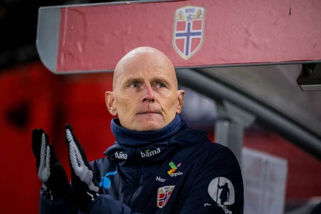 251113 Head coach Stale Solbakken of Norway ahead of the FIFA World Cup Qualifier football match between Norway and Estonia on November 13, 2025 in Oslo Photo Marius Simensen BILDBYRAN COP 238 VG0831 bbeng fotball football soccer fotboll fifa world cup qualifiers european qualifiers 2026 uefa world cup qualifiers vm kvalifisering vm kvalik vm kval norge norway estland estonia  Copyright: MARIUSxSIMENSEN BB251113BB233